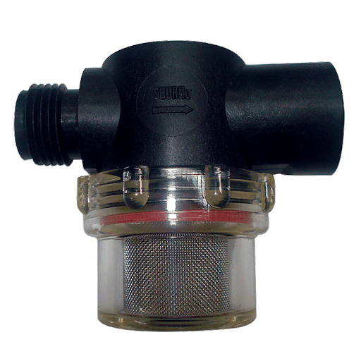 TWIST FILTER WITH ½” THREAD INLET AND OUTLET