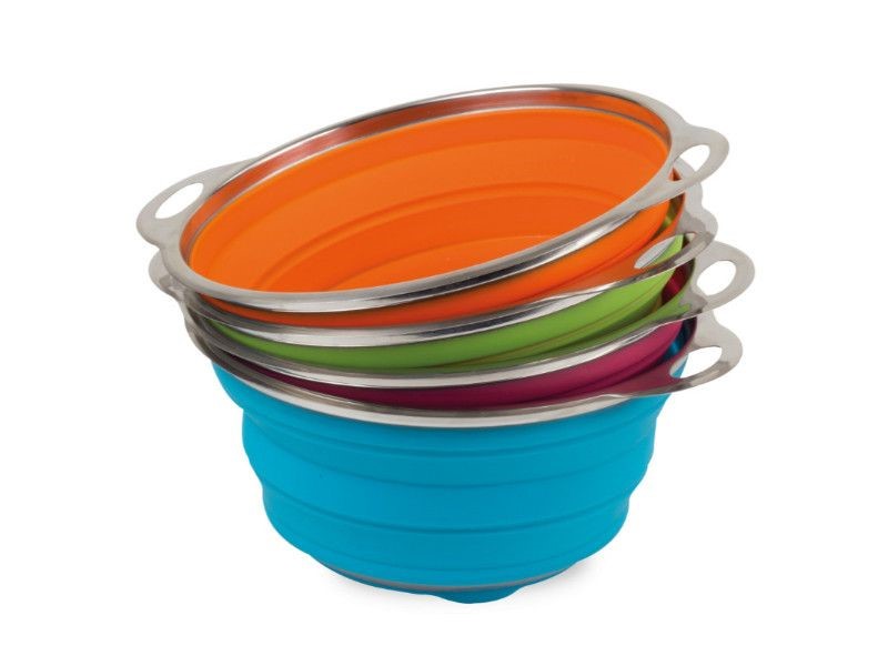 9.5 LITRE POP-UP COLANDER – ASSORTED COLOURS