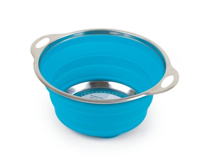 9.5 LITRE POP-UP COLANDER – ASSORTED COLOURS (Blue)