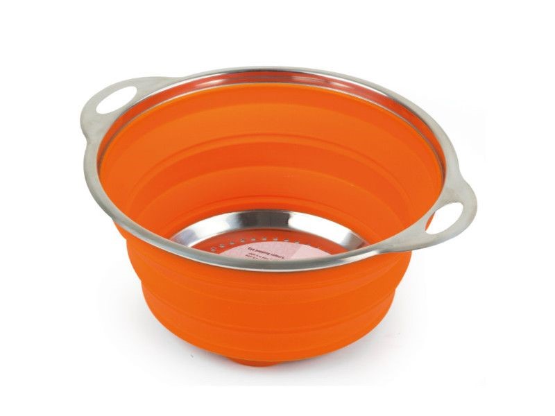 9.5 LITRE POP-UP COLANDER – ASSORTED COLOURS (Orange)