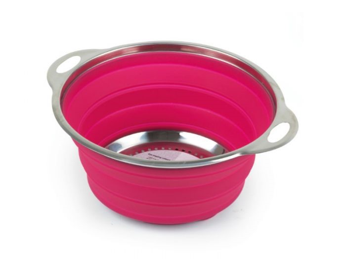 9.5 LITRE POP-UP COLANDER – ASSORTED COLOURS (Pink)