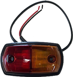 Side Marker Lamp Red/Amber LED