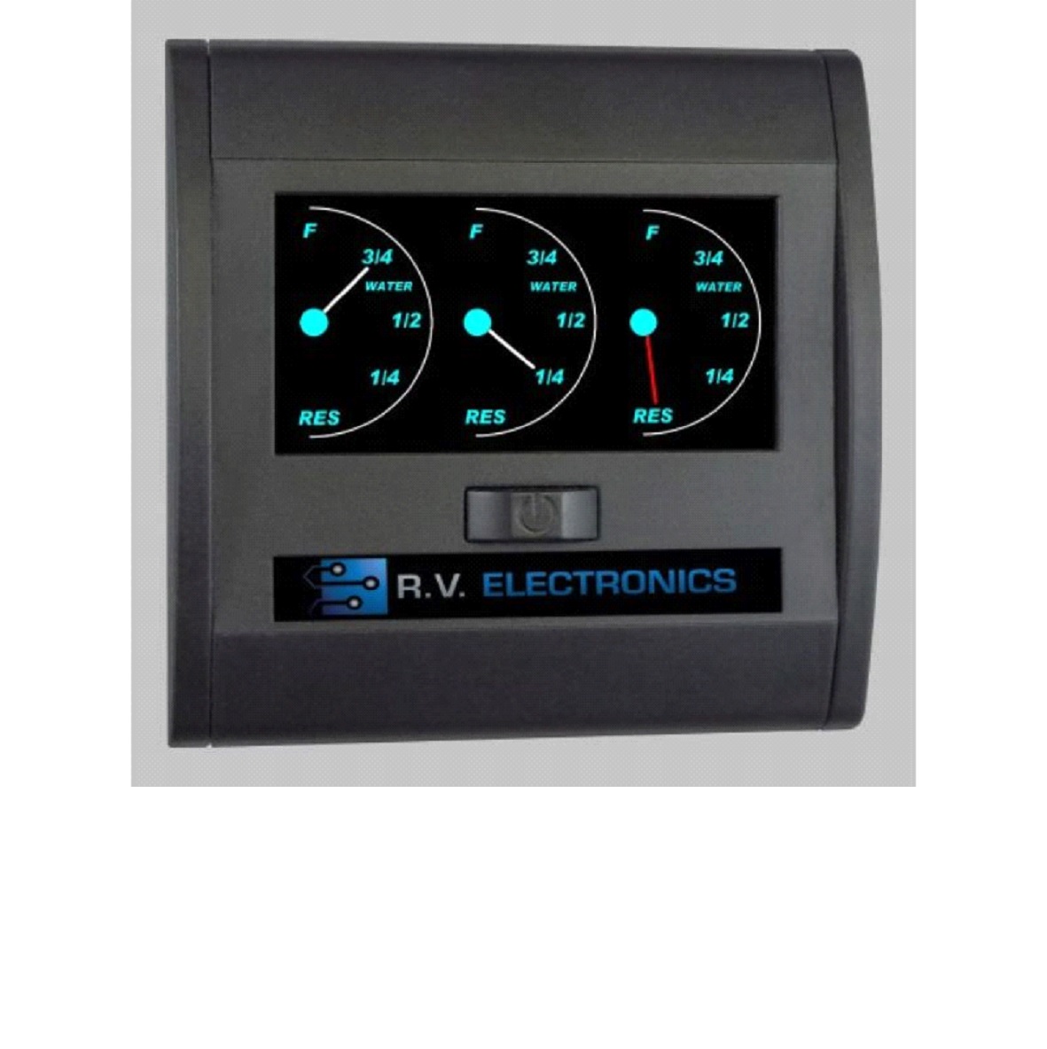 TRIPLE WATER TANK GAUGE LCD BACKLIT