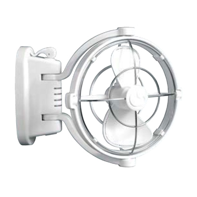 Caframo Model # 807 12V Sirocco 360° Cabin Fan (White)