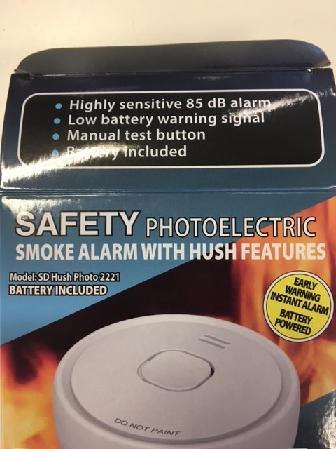 Smoke Alarm with Hush Features