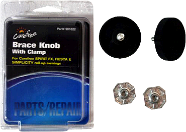 Carefree Brace Knob With Clamp