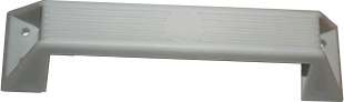 White Plastic Grab Handle