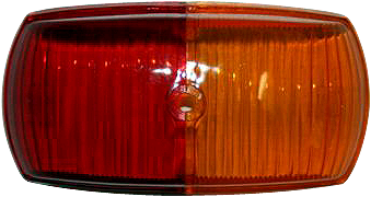 Narva Red/Amber Side Marker Lens