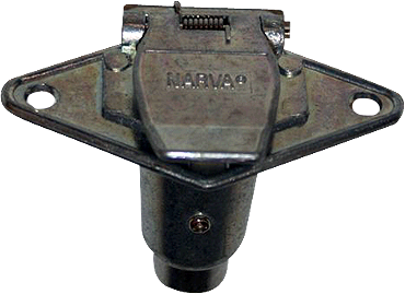 Narva Metal 6 Pin Socket